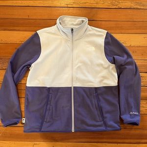 Womens purple northface jacket